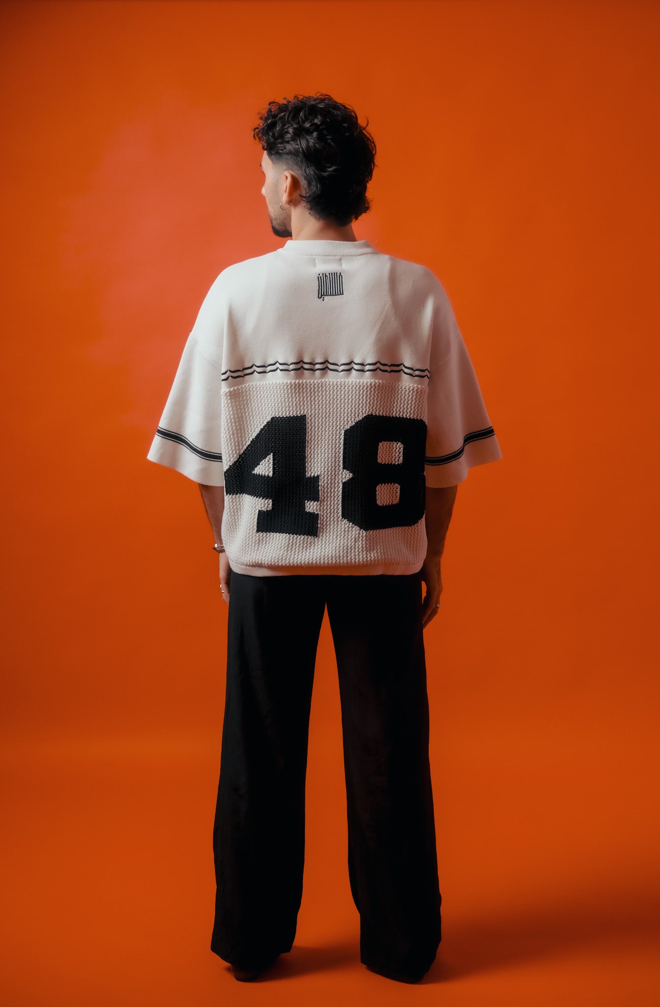 Knitted Keffiyeh Jersey